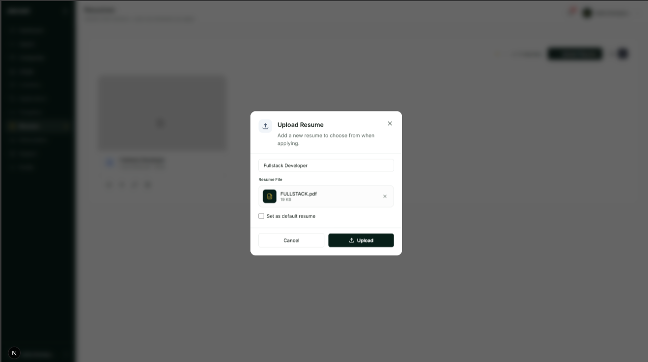 Requires Image: /images/resume.png